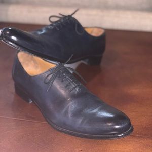 Paul Evans Deep Blue Wholecut dress shoes